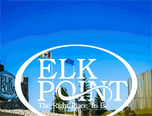 Tablet Screenshot of elkpoint.ca